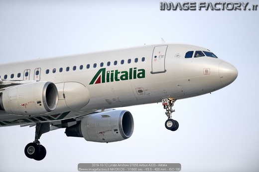 2019-10-12 Linate Airshow 07655 Airbus A320 - Alitalia